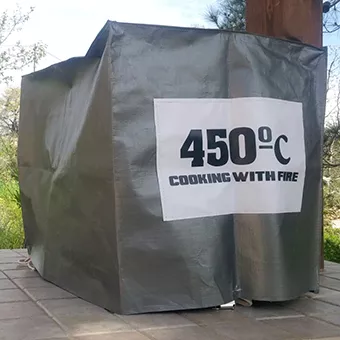 מציאון ועודפים - כיסוי לטאבון נייד 450C Roccbox