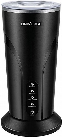 מקציף חלב חם/קר Universe 500W - צבע שחור