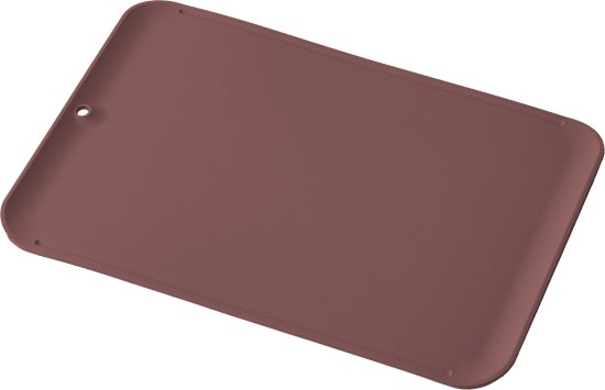 משטח חיתוך פרימיום 34.8X23.8 עמיד לשריטות מבית Doble - צבע בורדו