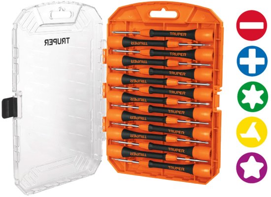 סט 15 מברגי טכנאי Truper