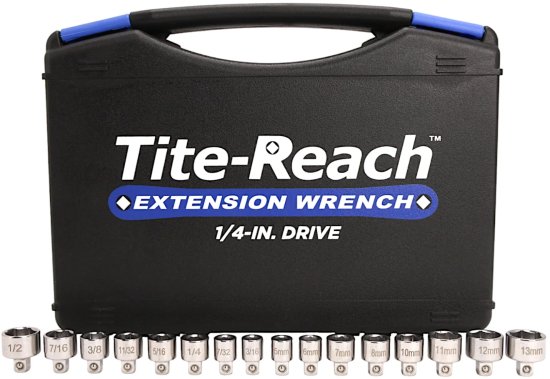 סט 16 בוקסות נמוכות מגנטיות ''1/4 Tite Reach