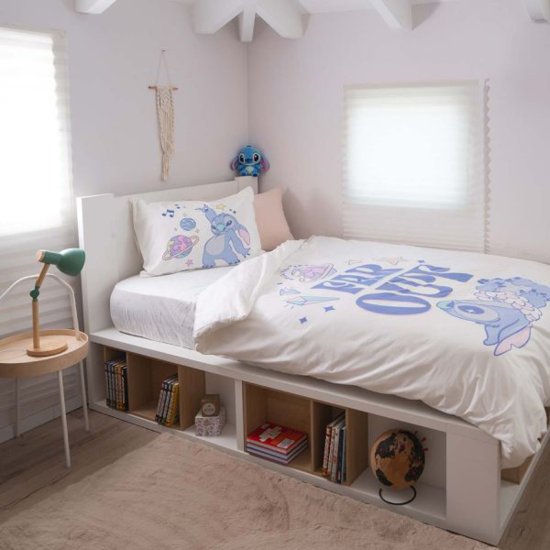 סט מצעים למיטת יחיד כותנה 90X200 ס''מ Vardinon - סטיץ' גלקסי