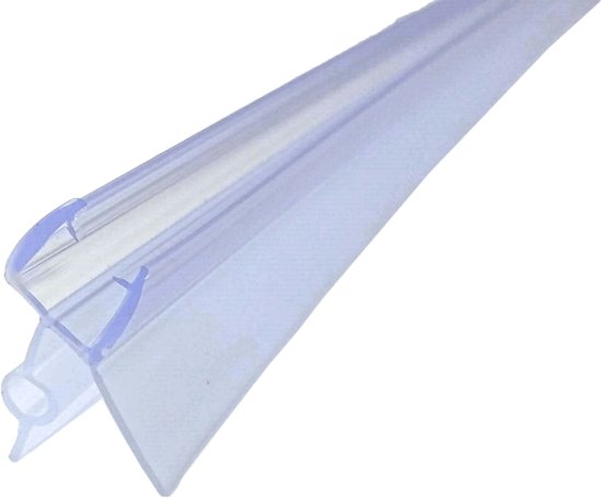 סף תחתון למקלחון 1 מטר / 6 מ''מ PVC כפול מבית Aquila