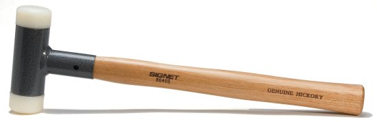 פטיש ללא רתע ידית עץ 50 מ''מ Signet - משקל 895 גרם