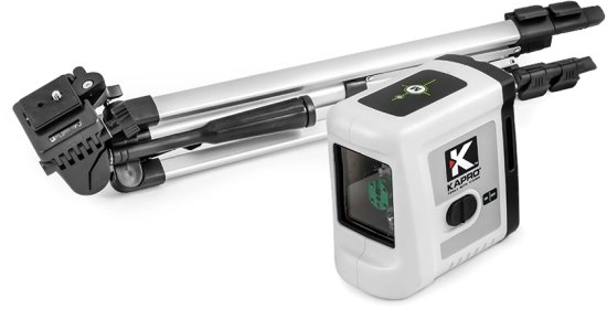 פלס לייזר פרולייזר ירוק 862G + חצובה 1.3 מטר Kapro