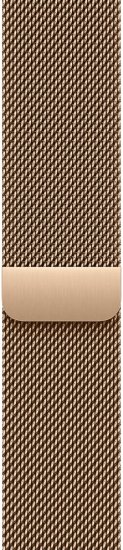 רצועת Milanese Loop לשעון Apple Watch 46mm צבע Gold – מידה S / M