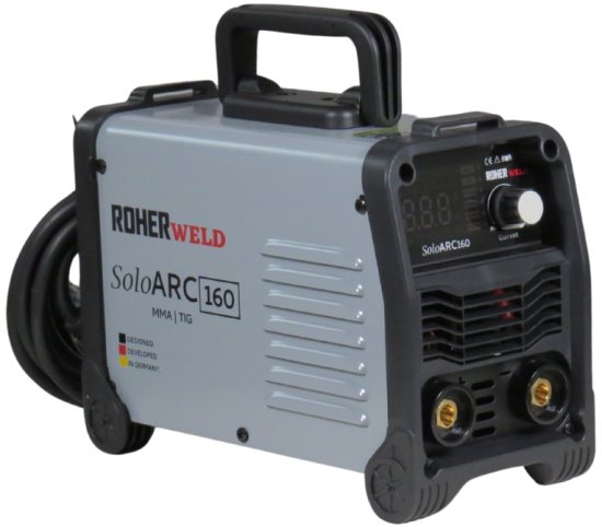 רתכת אלקטרודה סינרגטית חד פאזית 140 אמפר Roher SOLOARC 160