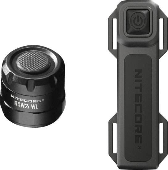 שלט פנס טקטי PTT  אלחוטי דגם RSW2iWL לפנסים מבית Nitecore