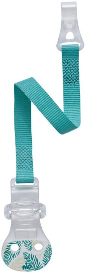 שרשרת בטיחות למוצץ מבית Nip - טורקיז