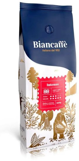 תערובת פולי קפה 1 ק''ג Biancaffe Intenso