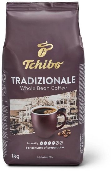 תערובת פולי קפה 1 ק''ג Tchibo Tradizionale