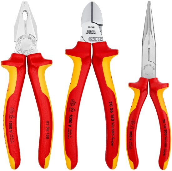 Pince Multiprise Knipex Jeu De 3 Pinces Multiprises COBRA® - - 00 20 09 V02