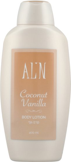 ALIN - קרם גוף בניחוח Coconut Vanilla - נפח 400 מ''ל