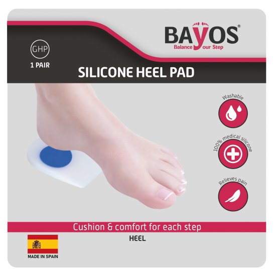 Bayos - זוג כריות סיליקון לדורבן - מידה L