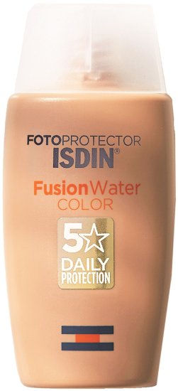 ISDIN - קרם מסנן קרינה עם גוון והגנה גבוהה SPF50 - נפח 50 מ''ל