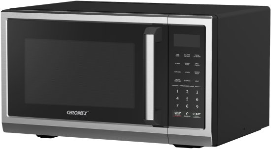מיקרוגל דיגיטלי משולב גריל 23 ליטר Chromex Chef CH-826 800W - שחור – תמונה 3