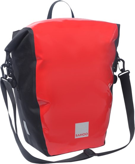 תיק צד לאופניים מבית SAHOO - צבע אדום – תמונה 3