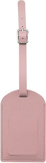 תג שם לזיהוי מזוודות ותיקים דגם Ben Pro מבית Camel Mountain - צבע ורוד – תמונה 3