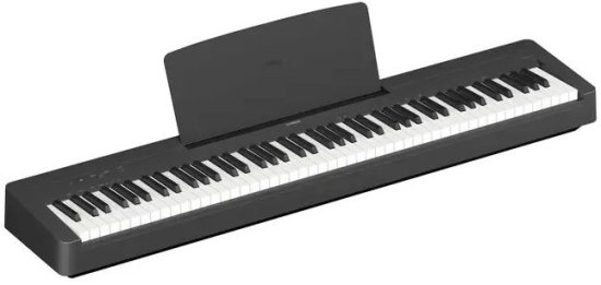 פסנתר דיגיטלי 88 קלידים Yamaha NP-145B - כולל שנאי - צבע שחור – תמונה 3