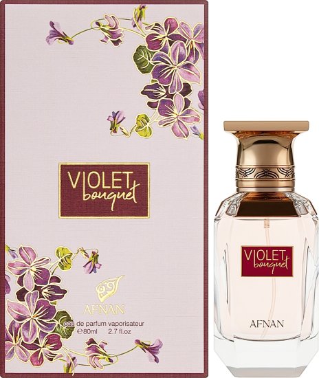 בושם לאישה 80 מ"ל Afnan Violet Bouquet או דה פרפיום E.D.P