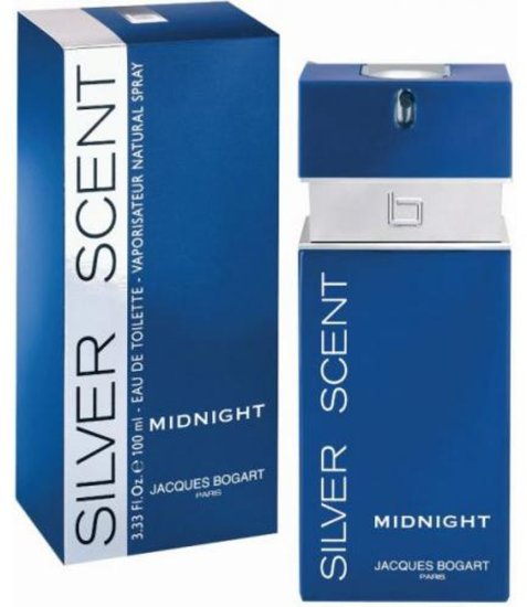 בושם לגבר 100 מ''ל Jacques Bogart Silver Scent Midnight או דה טואלט E.D.T