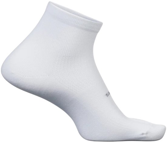 גרבי יום יום Feetures High Performance Ultra Light Quarter - מידה 47-51 (XL) - צבע White