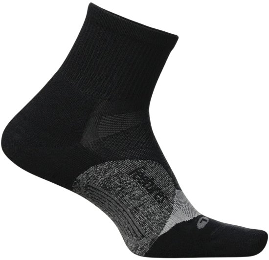 גרבי ספורט Feetures Elite Light Cushion Quarter - מידה 43-46 (L) - צבע Black
