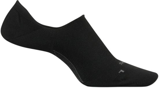 גרביים קצרות ליום יום Feetures Mens Everyday No Show - מידה 43-46 (L) - צבע Black