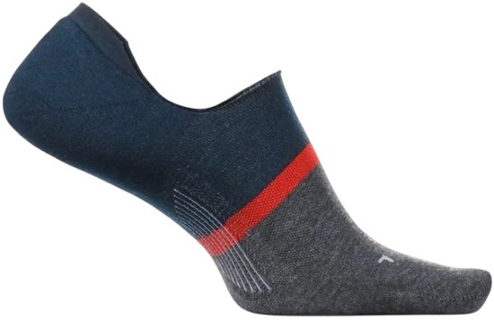 גרביים קצרות ליום יום Feetures Mens Everyday No Show - מידה 47-51 (XL) - צבע Cadet Navy