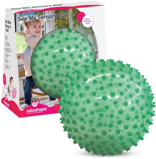 כדור תחושה - צבע ירוק שקוף מבית Edushape