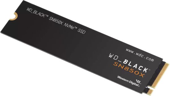 כונן Western Digital BLACK SN850X NVMe M.2 2280 8TB SSD