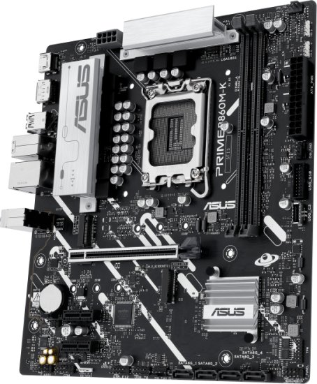 לוח אם Asus PRIME B860M-K LGA1851 B860 DDR5