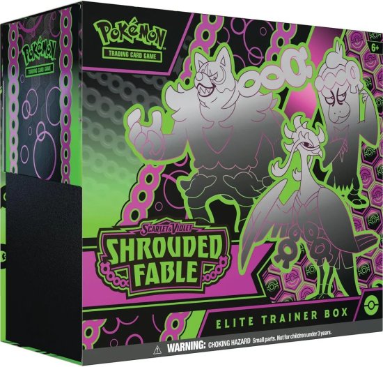 מארז קלפי אספנות פוקימון Pokemon TCG: S&V Shrouded Fable Elite Trainer Box