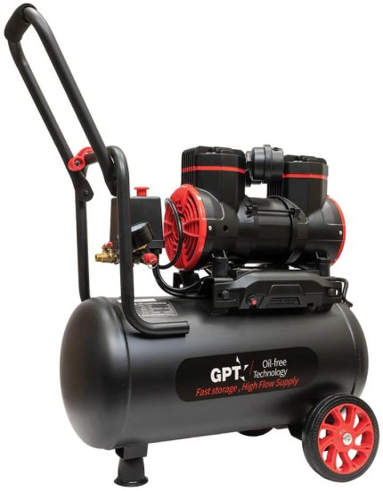 מדחס אוויר ללא שמן 24 ליטר GPT TOAC24 1450W