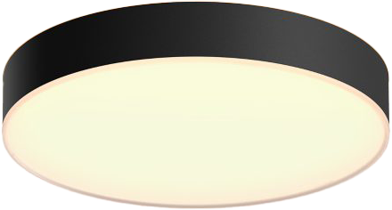 מנורת תקרה גדולה Hue Enrave LED חכמה עם גוון אור מתכוונן Philips Hue 2200K-6500K - צבע שחור