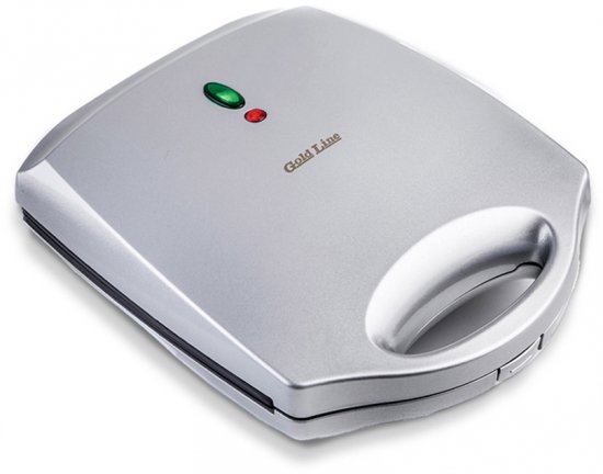 מציאון ועודפים - טוסטר לחיצה 4 פרוסות ''לאס וגאס'' 1400W דגם ATL-268S מבית Gold Line - צבע כסוף