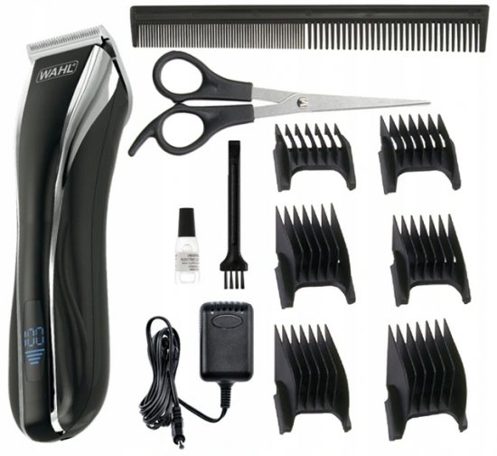 מציאון ועודפים - ערכת מכונת תספורת נטענת Wahl Lithium Pro 1911 - צבע שחור
