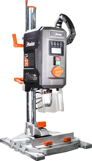 מקדחת עמוד שולחנית 13 מ''מ 900W עם צג דיגיטלי Hunter