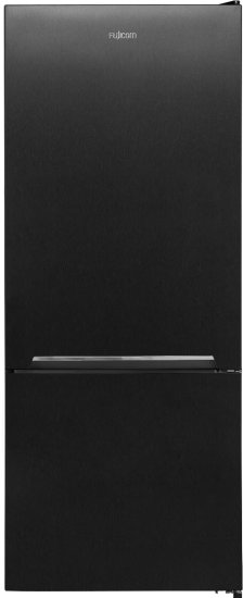 מקרר 2 דלתות מקפיא תחתון 428 ליטר Fujicom FJ-NF624DX No-Frost - נירוסטה שחורה