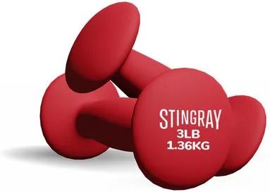 משקולת יד מצופה 1.36 ק''ג Stingray