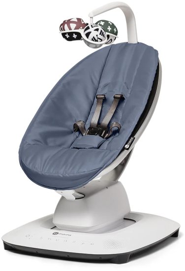 נדנדה לתינוק עם בד רך ®4moms MamaRoo - צבע Slate Blue