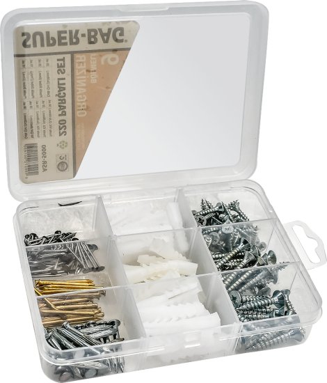 סט 220 חלקים של ברגים