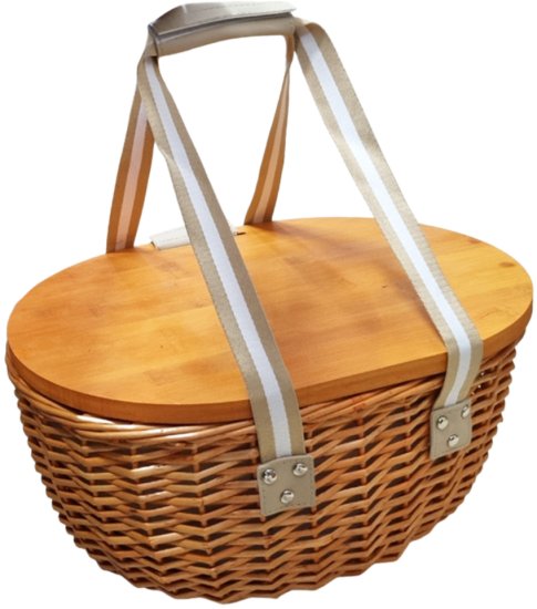 סלסלת פיקניק שולחן ל-4 מבית I-CAMP