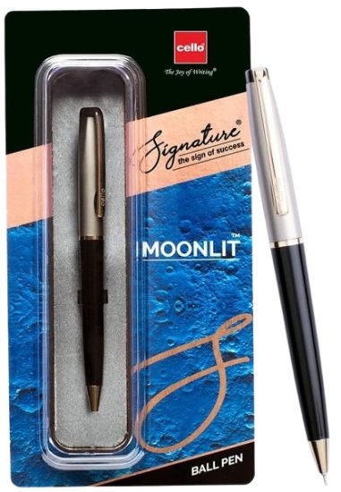 עט כדורי פרמיום ממתכת 0.7 דגם Cello Moonlit מבית BIC