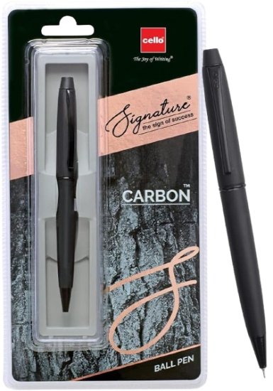 עט כדורי פרמיום מנחושת 0.7 דגם Cello Carbon מבית BIC
