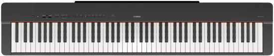 פסנתר דיגיטלי 88 קלידים Yamaha P-225 - כולל שנאי - צבע שחור