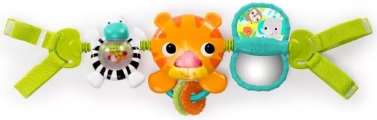 פעלולון שרשרת רעשנים מבית Bright Starts - טיגריס