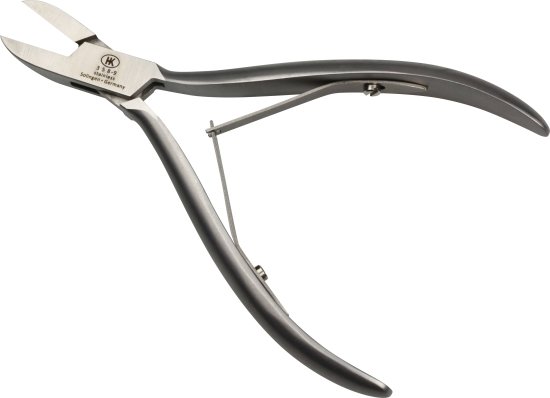 צבת לציפורניים 13 ס''מ קפיץ כפול סדרת Nobel & Steel מבית HK