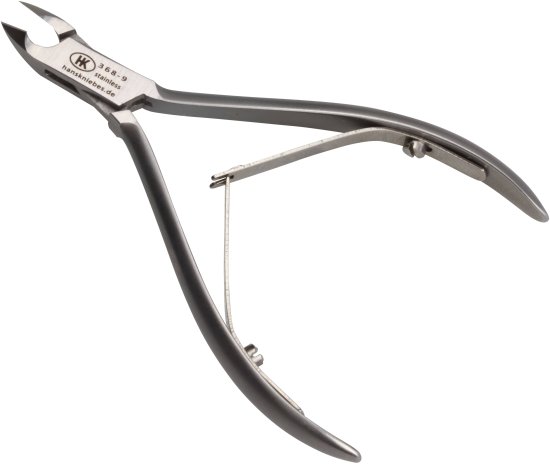 צבת לקוטיקולה 10.5 ס''מ קפיץ כפול סדרת Nobel & Steel מבית HK - לסת 6 ס''מ