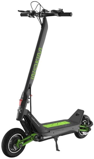 קורקינט חשמלי דגם OX Landsurfer מבית Inokim – צבע שחור/ירוק דגם 2025